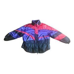 Joe Rocket Racing Snomobile Jacket Men's size M Atomic Series Colorful